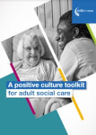 A positive culture toolkit for adult social care