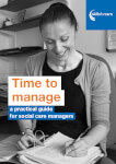 Time to Manage – a practical guide for social care managers